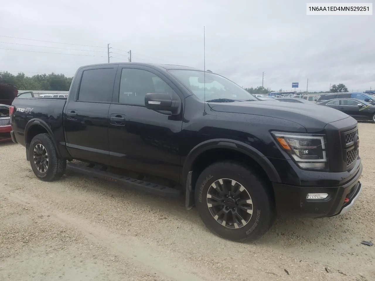 2021 Nissan Titan Sv VIN: 1N6AA1ED4MN529251 Lot: 74420874