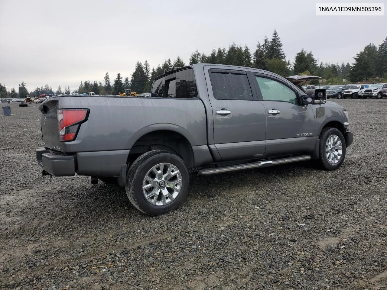 2021 Nissan Titan Sv VIN: 1N6AA1ED9MN505396 Lot: 75060034