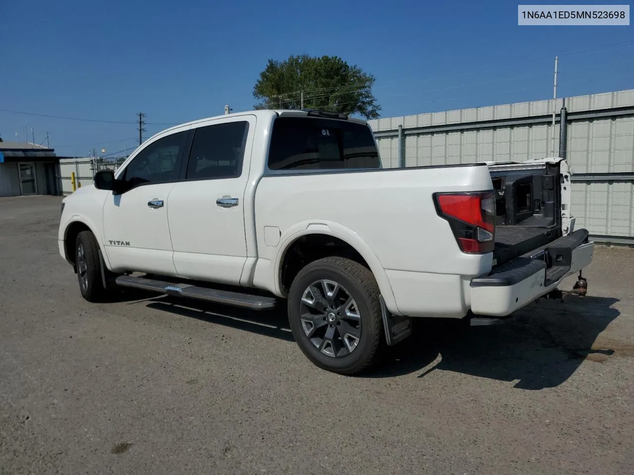 2021 Nissan Titan Sv VIN: 1N6AA1ED5MN523698 Lot: 75292354