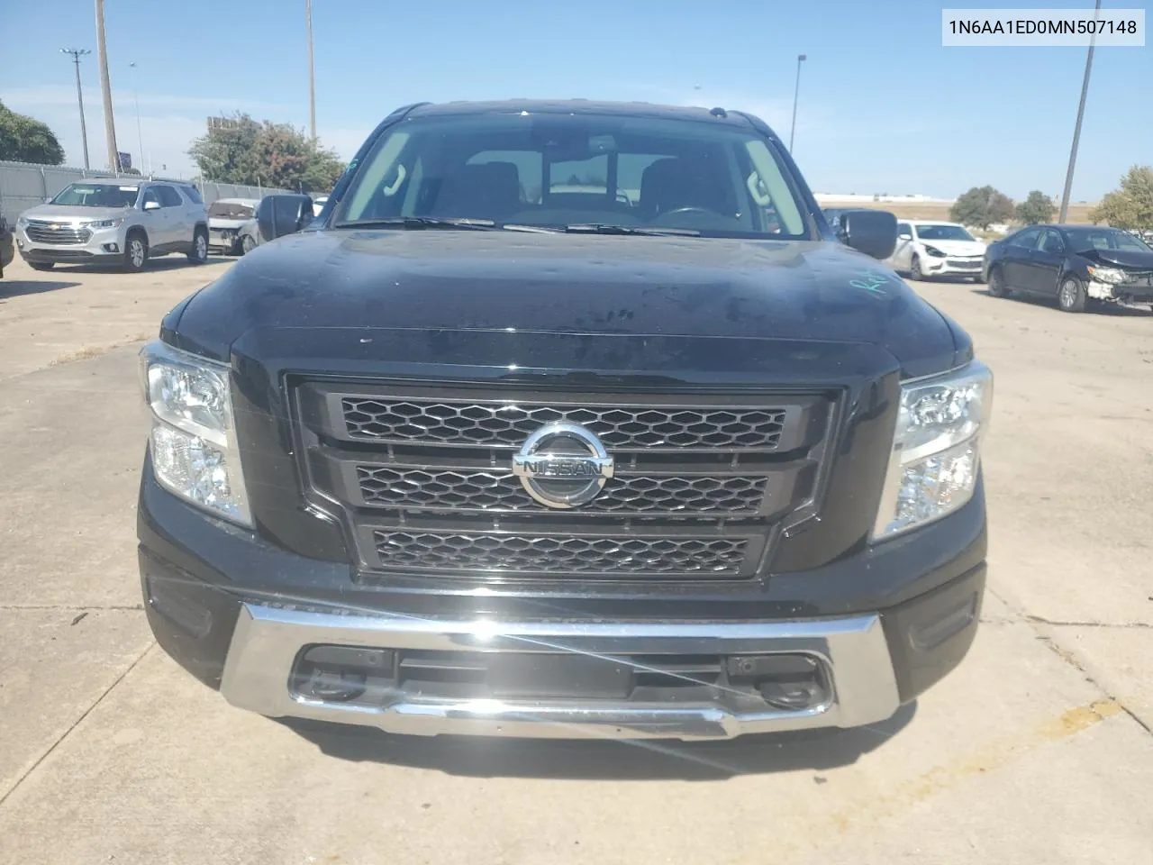 2021 Nissan Titan Sv VIN: 1N6AA1ED0MN507148 Lot: 75810934