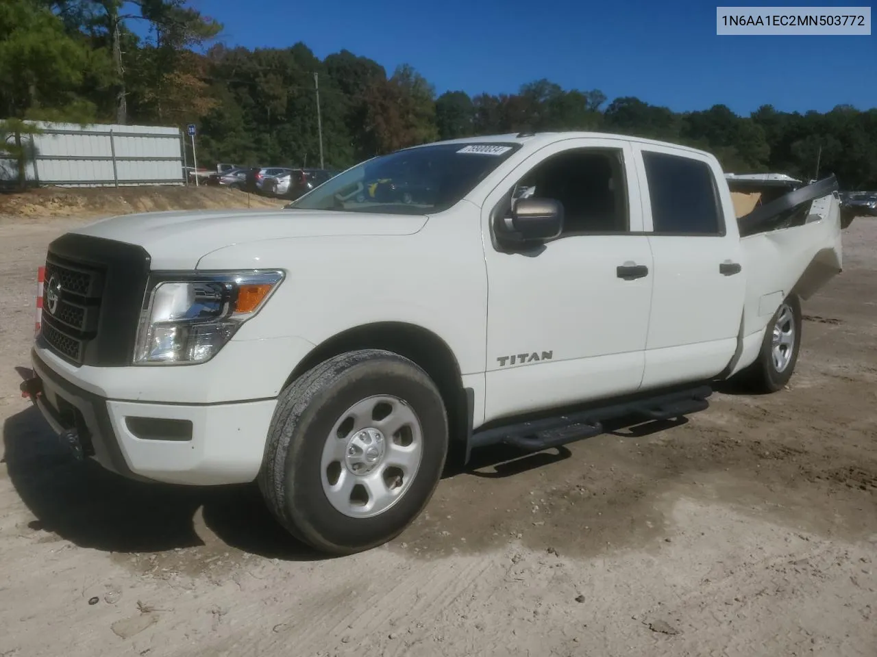 2021 Nissan Titan S VIN: 1N6AA1EC2MN503772 Lot: 76900034