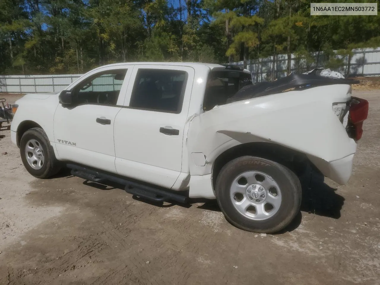 2021 Nissan Titan S VIN: 1N6AA1EC2MN503772 Lot: 76900034