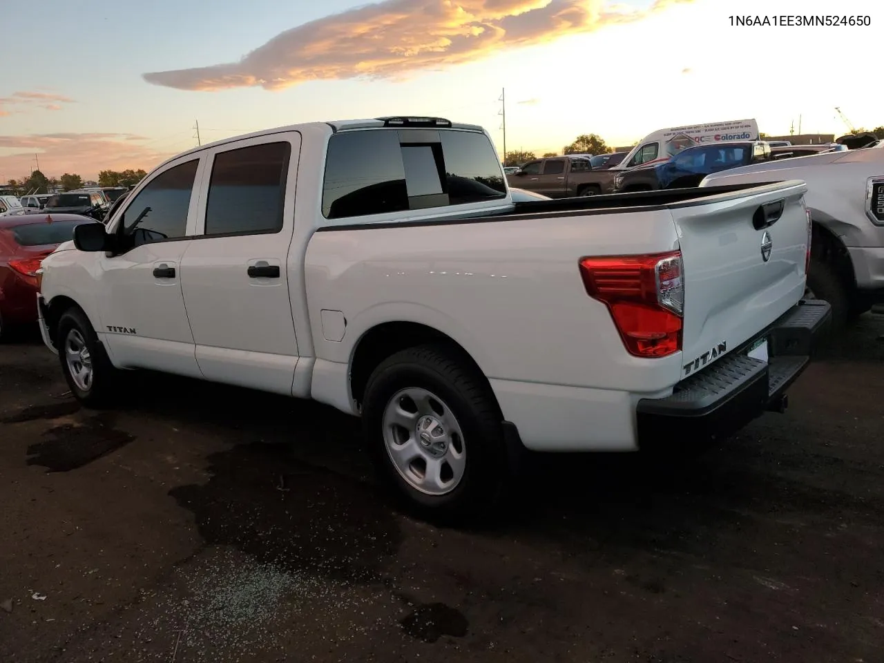 1N6AA1EE3MN524650 2021 Nissan Titan S