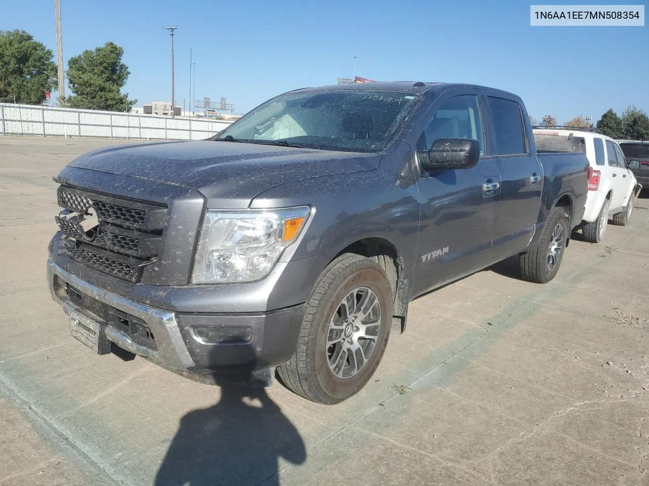 2021 Nissan Titan S VIN: 1N6AA1EE7MN508354 Lot: 77540154