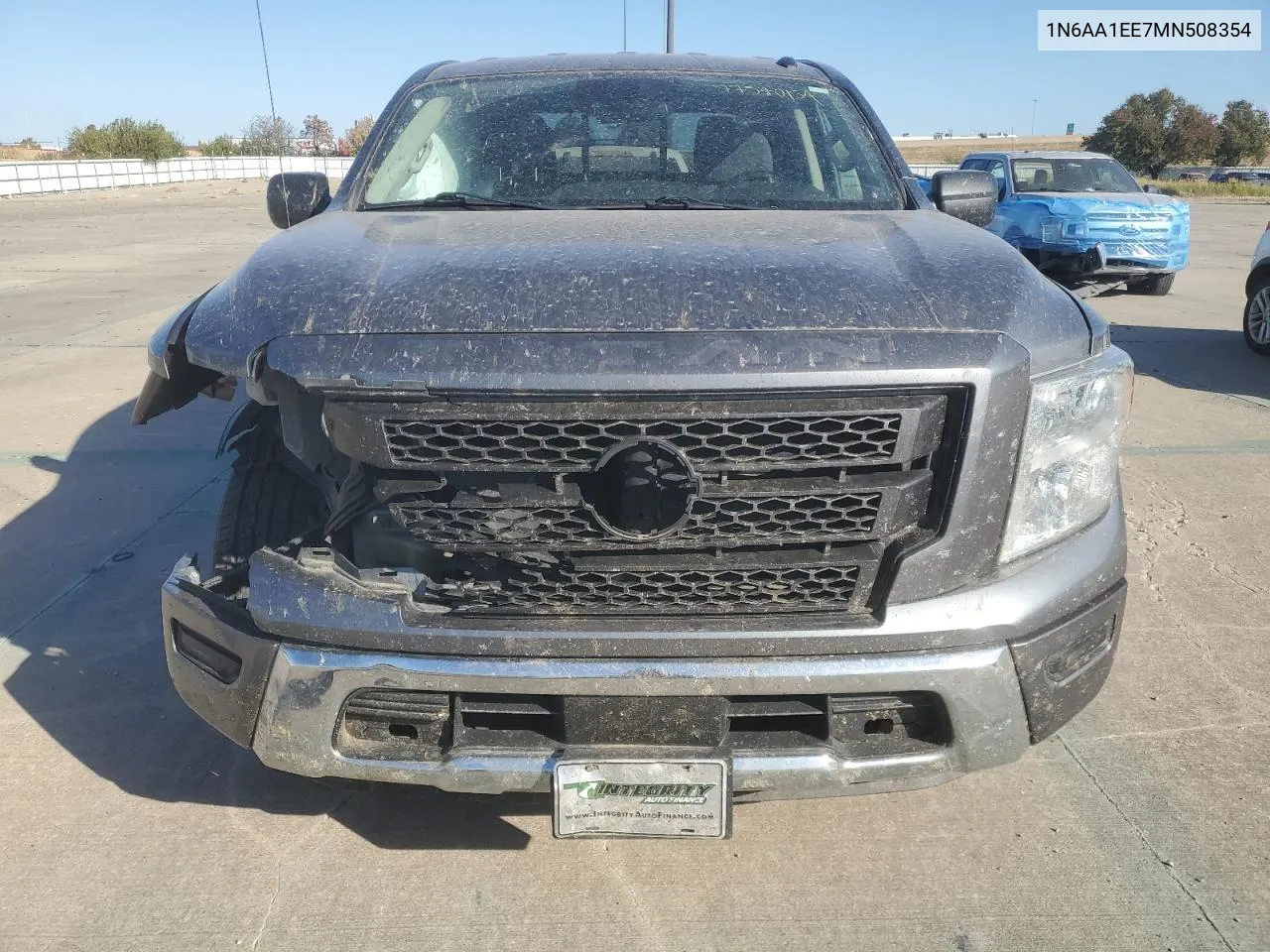 2021 Nissan Titan S VIN: 1N6AA1EE7MN508354 Lot: 77540154