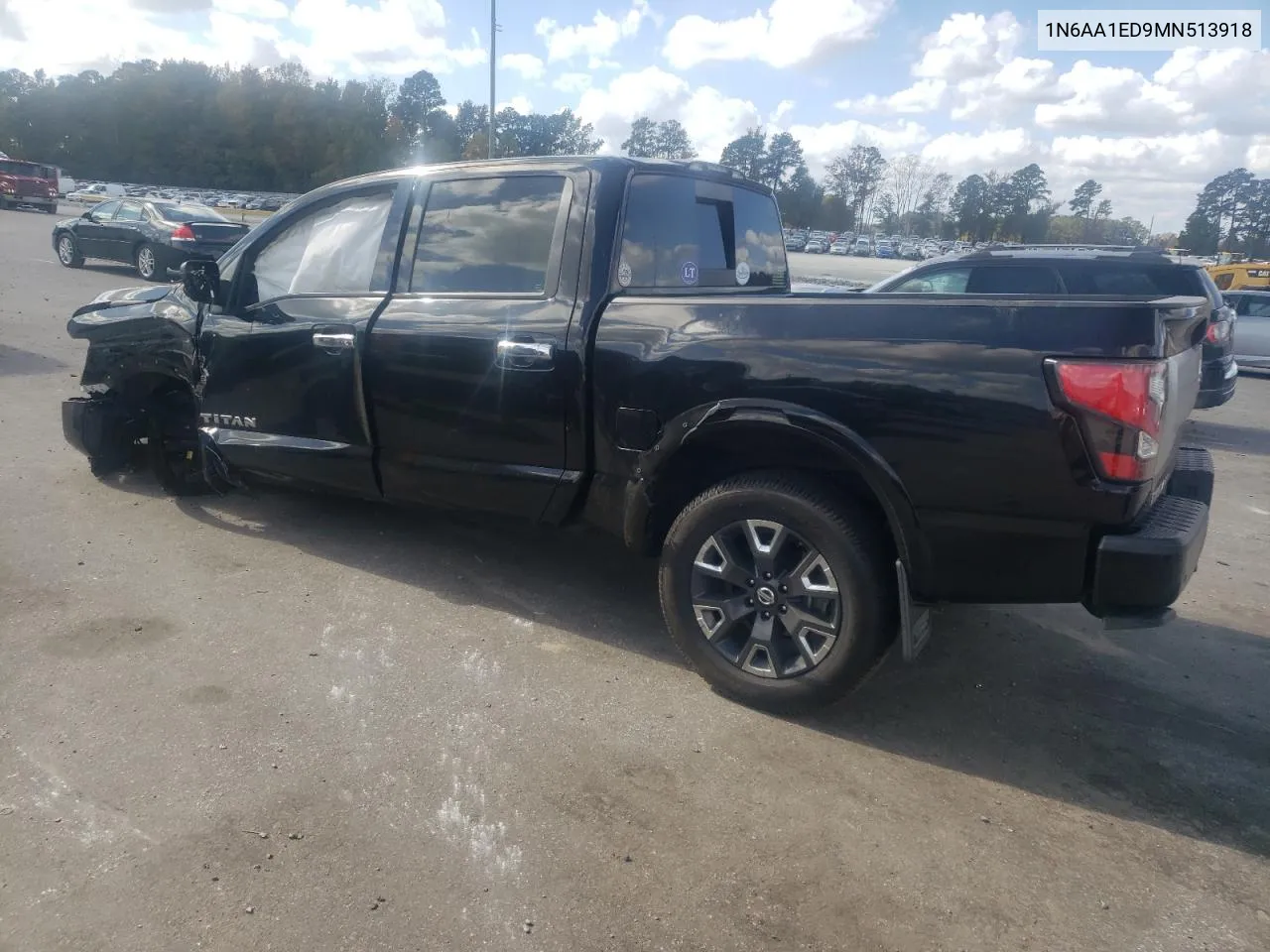 2021 Nissan Titan Sv VIN: 1N6AA1ED9MN513918 Lot: 78332684