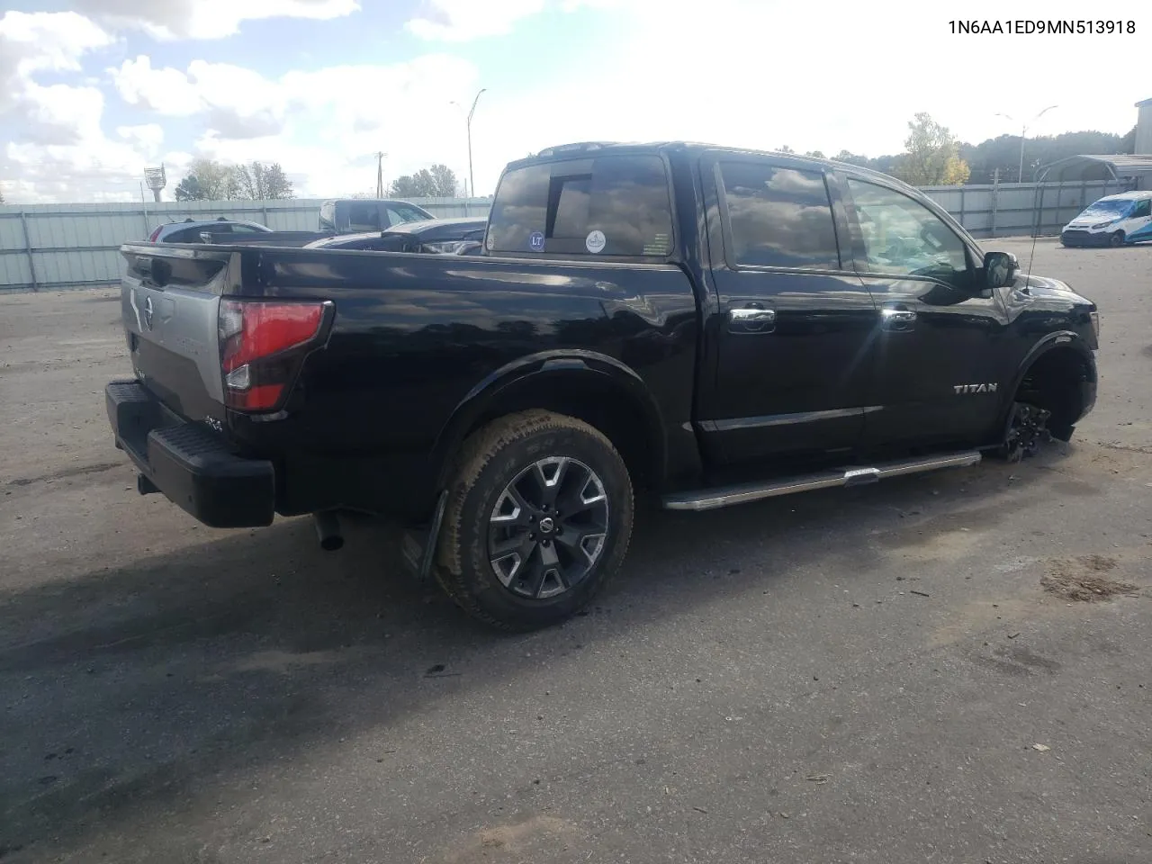 2021 Nissan Titan Sv VIN: 1N6AA1ED9MN513918 Lot: 78332684