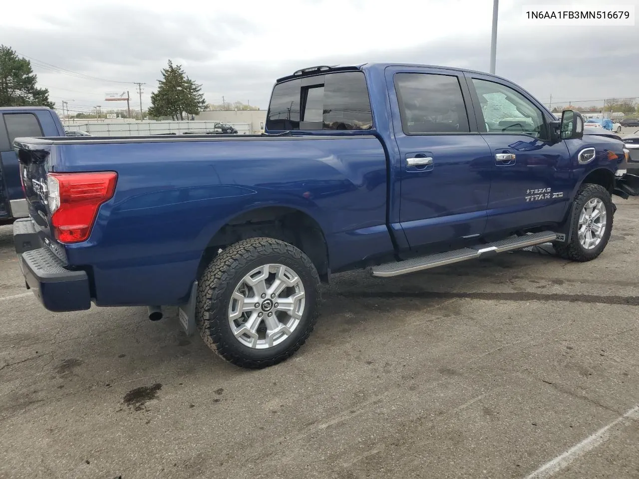 2021 Nissan Titan Xd Sv VIN: 1N6AA1FB3MN516679 Lot: 78740054