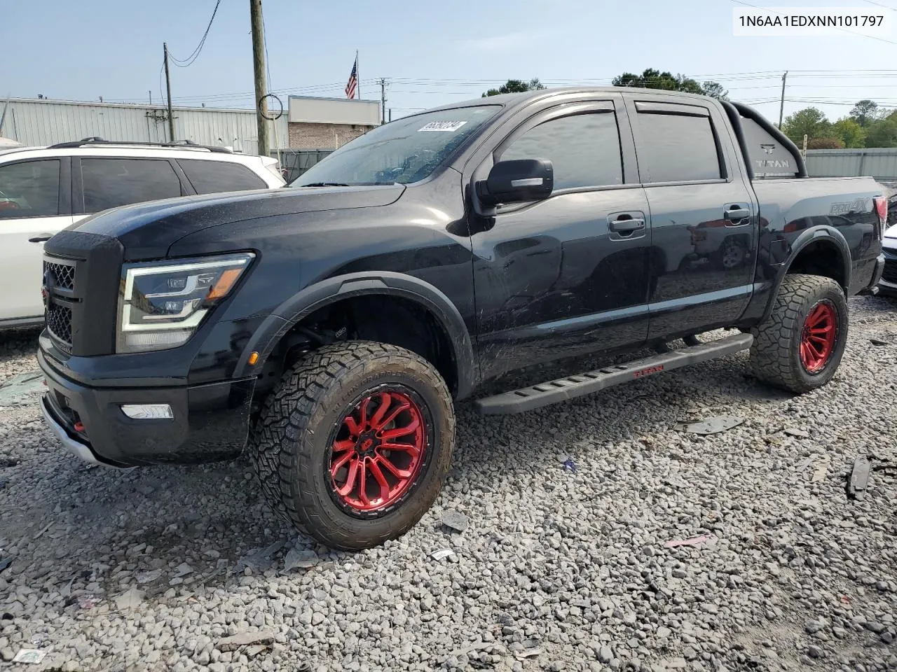 2022 Nissan Titan Sv VIN: 1N6AA1EDXNN101797 Lot: 66392734