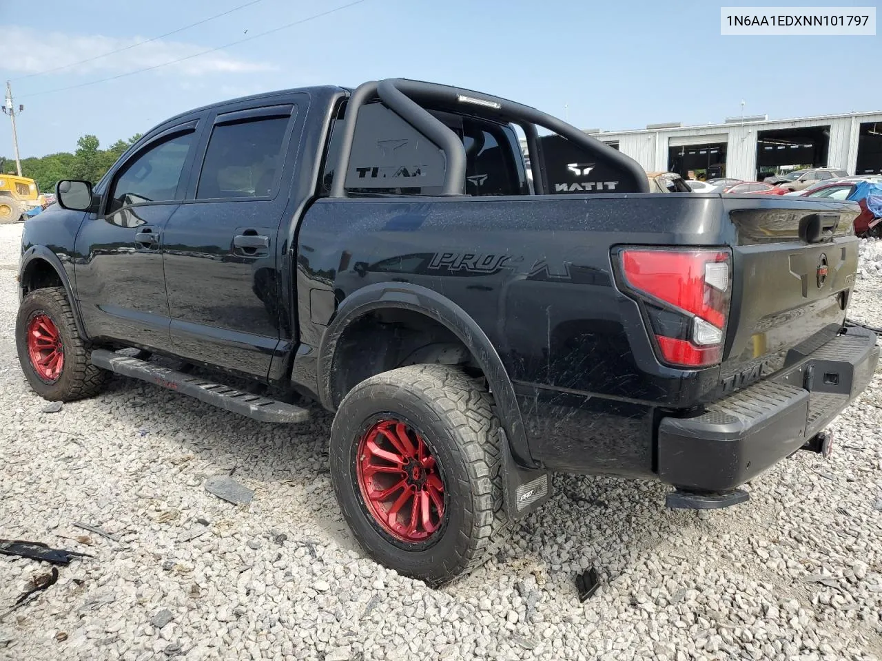 2022 Nissan Titan Sv VIN: 1N6AA1EDXNN101797 Lot: 66392734