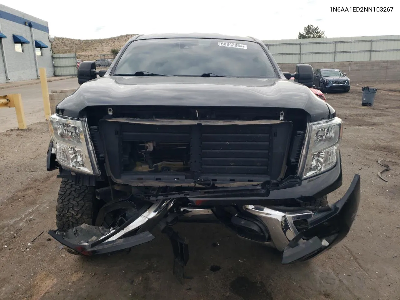 2022 Nissan Titan Sv VIN: 1N6AA1ED2NN103267 Lot: 68942064