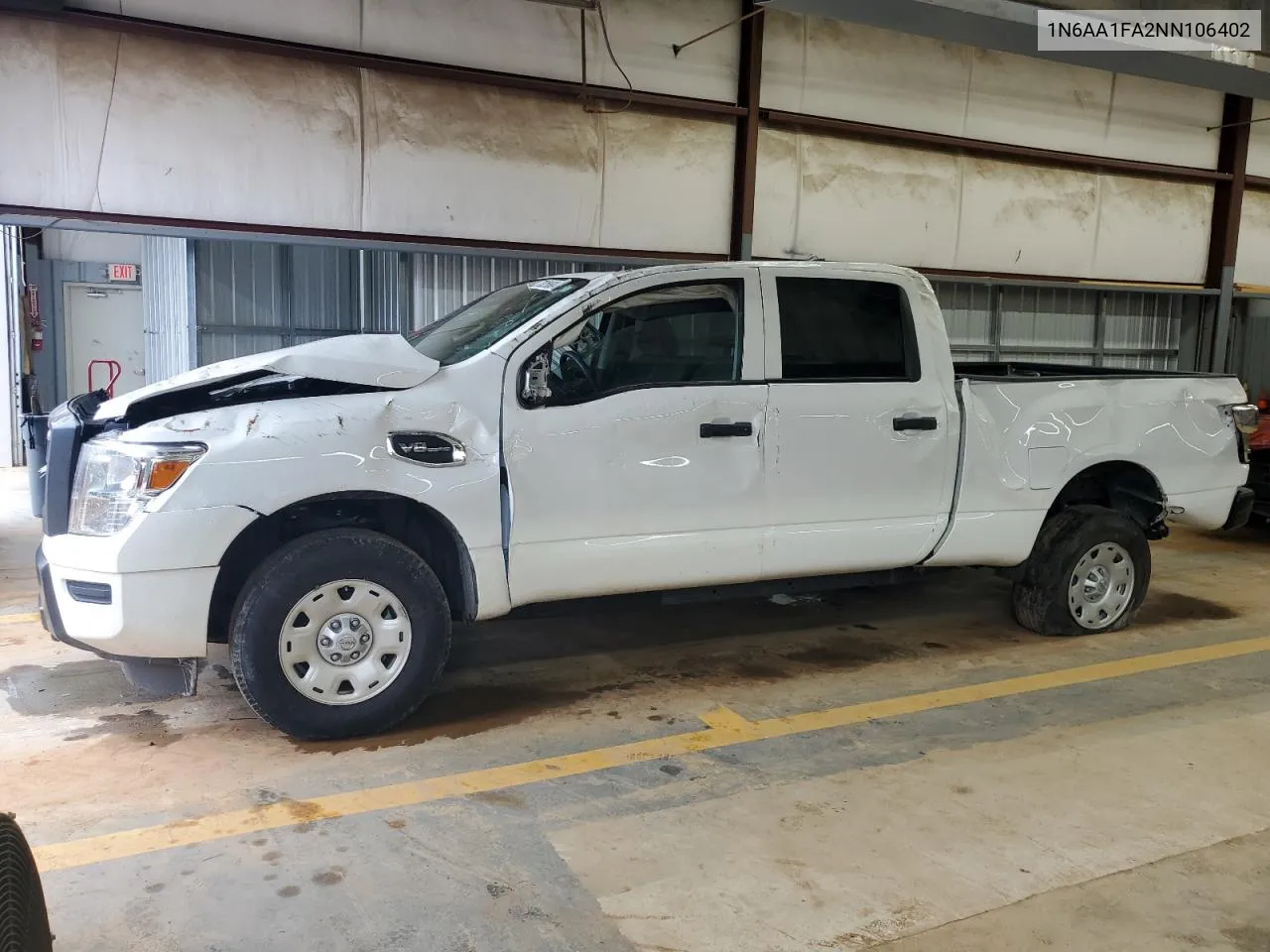 2022 Nissan Titan Xd S VIN: 1N6AA1FA2NN106402 Lot: 73256044