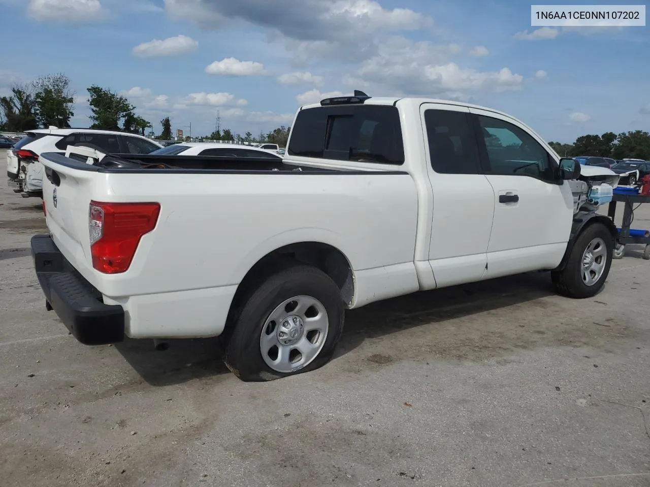 2022 Nissan Titan S VIN: 1N6AA1CE0NN107202 Lot: 73591934