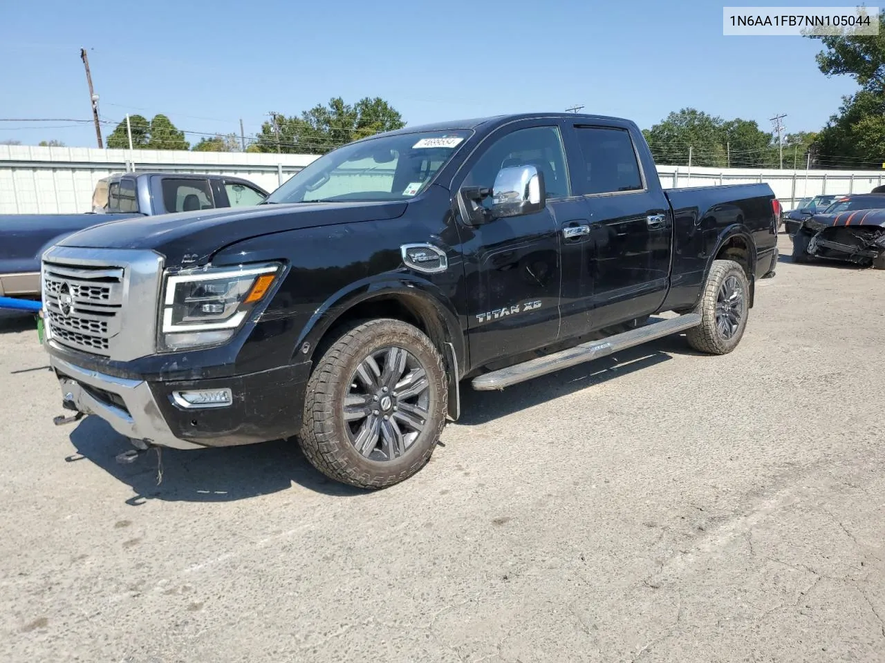 2022 Nissan Titan Xd Sv VIN: 1N6AA1FB7NN105044 Lot: 74699554