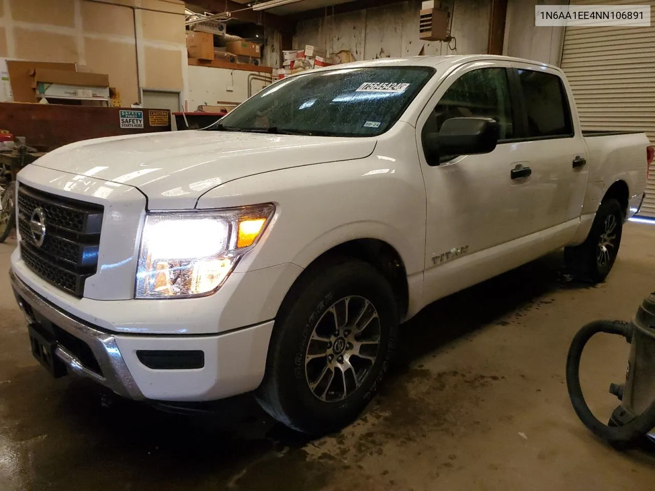 2022 Nissan Titan S VIN: 1N6AA1EE4NN106891 Lot: 75645424