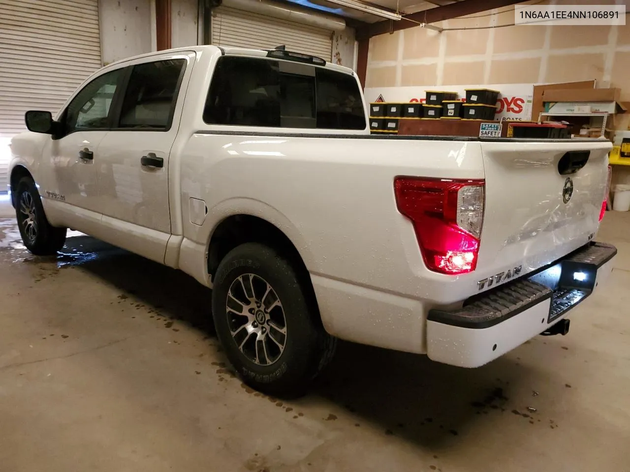 2022 Nissan Titan S VIN: 1N6AA1EE4NN106891 Lot: 75645424