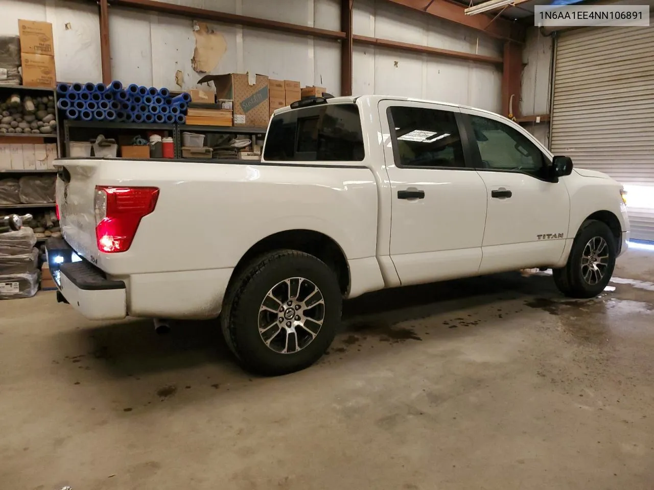 2022 Nissan Titan S VIN: 1N6AA1EE4NN106891 Lot: 75645424