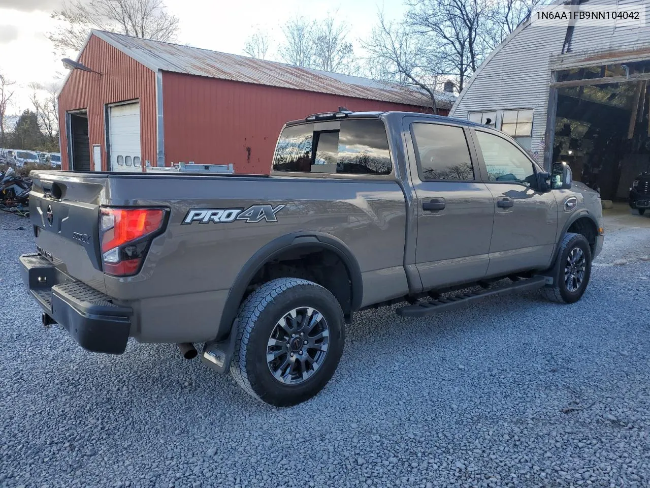 2022 Nissan Titan Xd Sv VIN: 1N6AA1FB9NN104042 Lot: 75653184