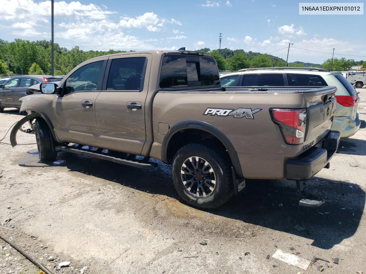 2023 Nissan Titan Sv VIN: 1N6AA1EDXPN101012 Lot: 57636794