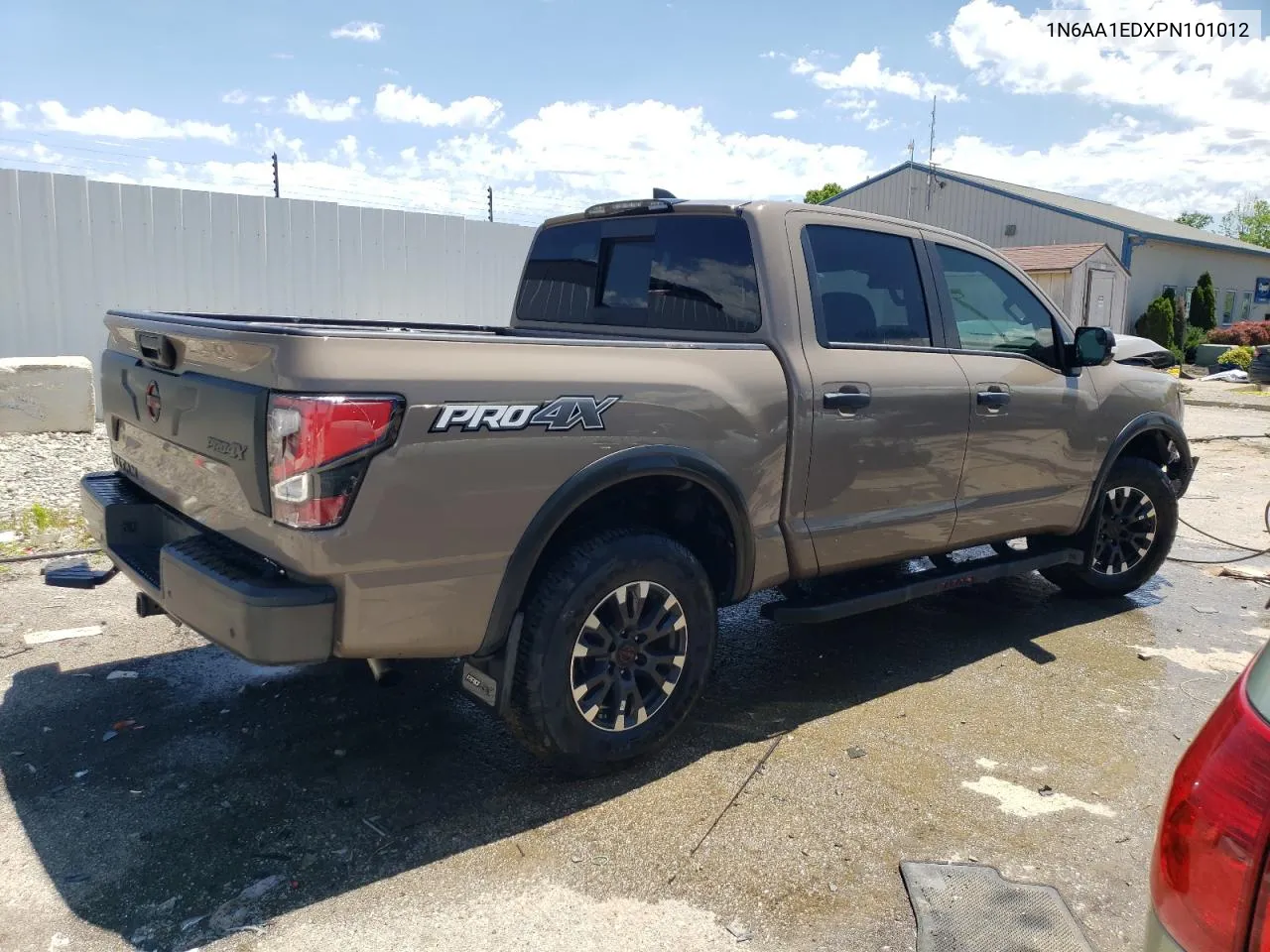 2023 Nissan Titan Sv VIN: 1N6AA1EDXPN101012 Lot: 57636794