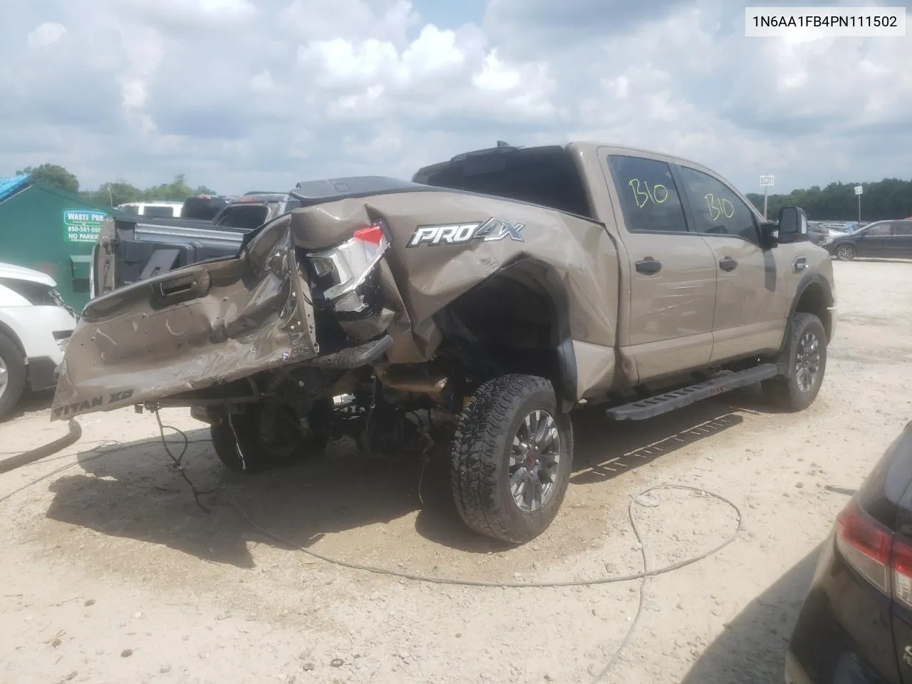 1N6AA1FB4PN111502 2023 Nissan Titan Xd Sv