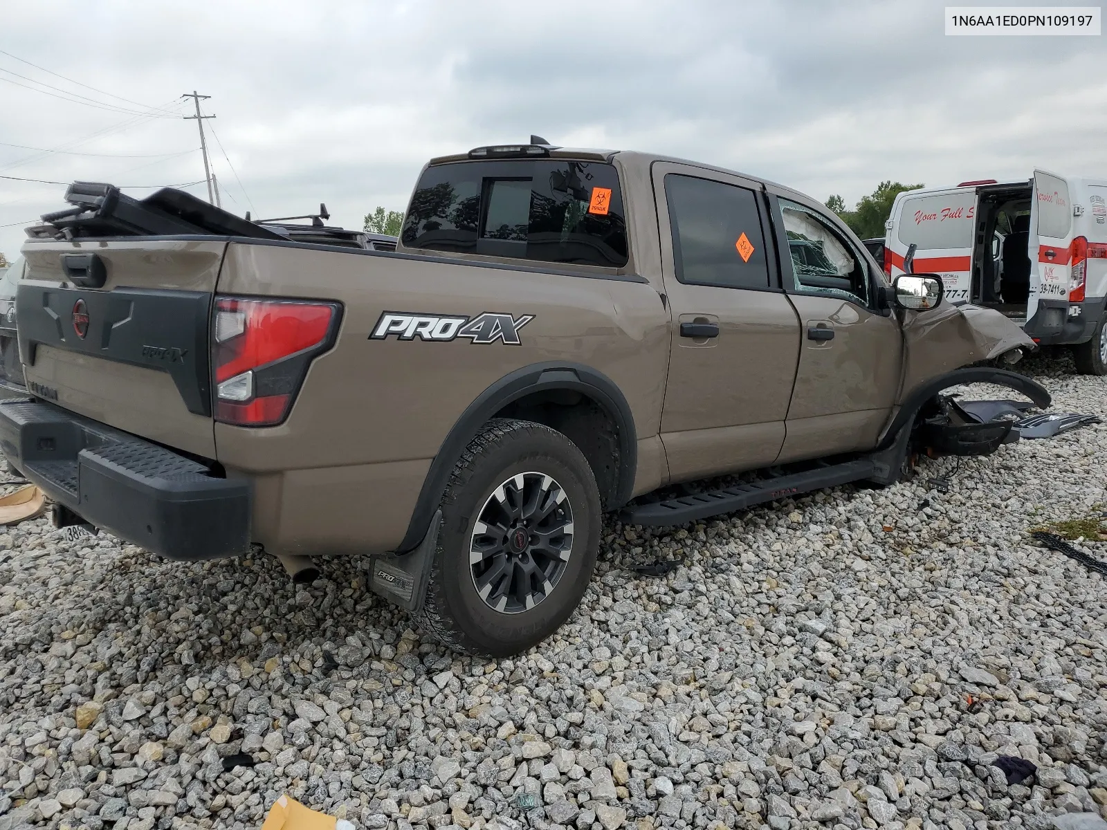 2023 Nissan Titan Sv VIN: 1N6AA1ED0PN109197 Lot: 67307004