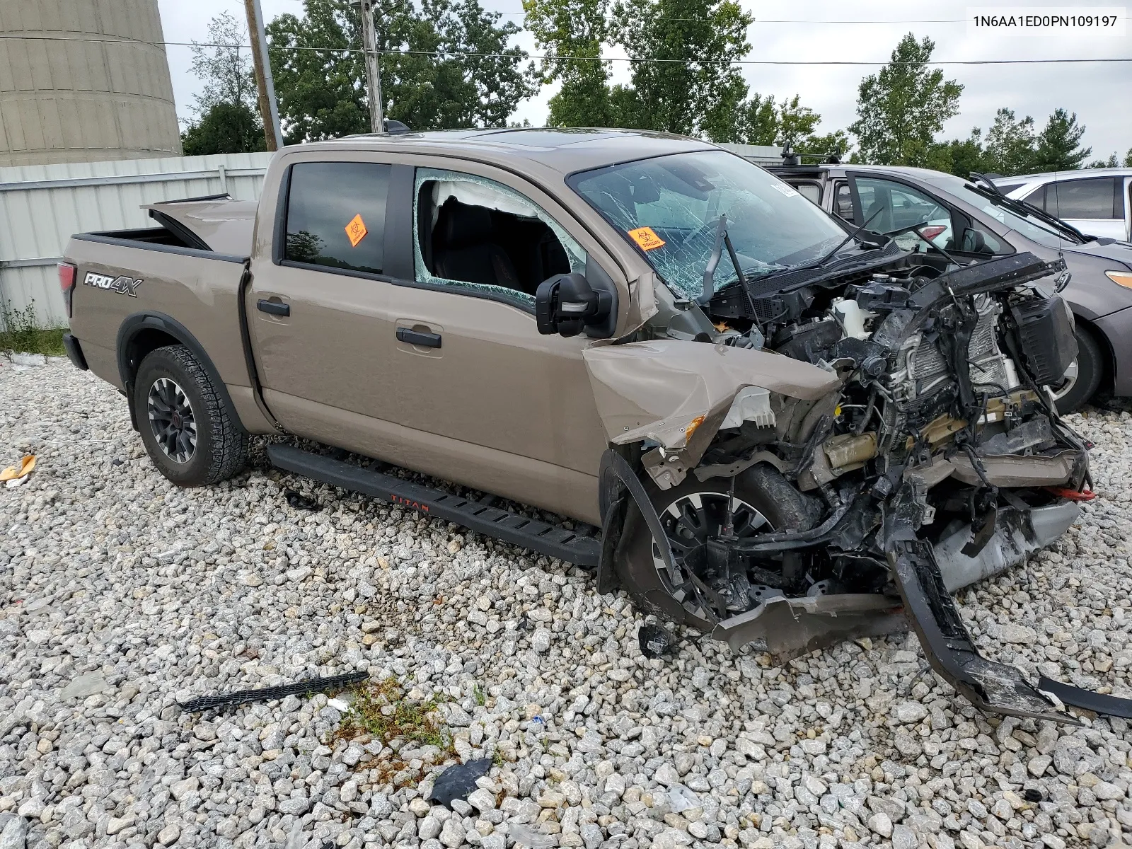 2023 Nissan Titan Sv VIN: 1N6AA1ED0PN109197 Lot: 67307004