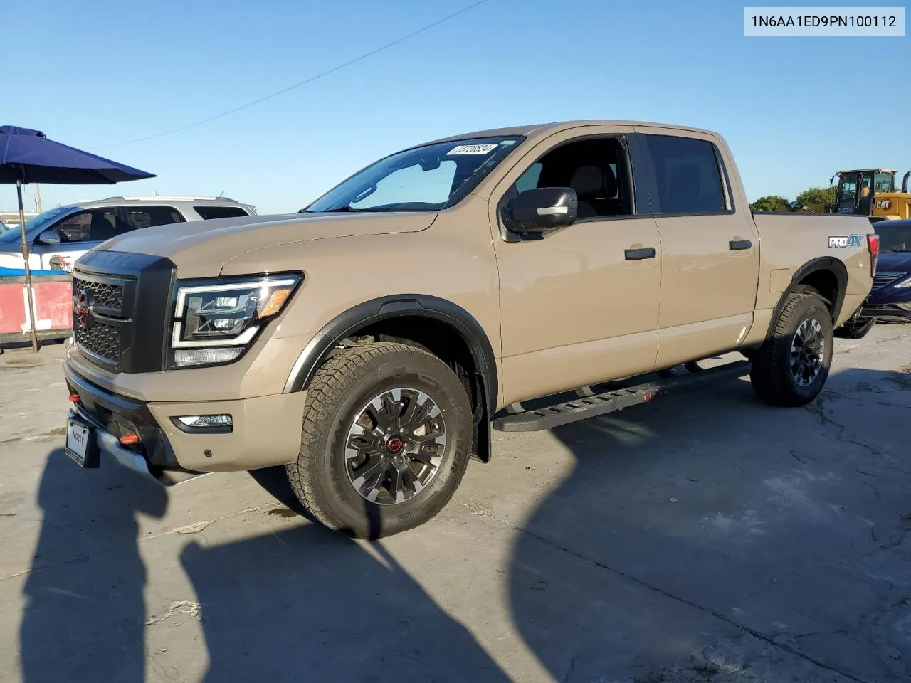 2023 Nissan Titan Sv VIN: 1N6AA1ED9PN100112 Lot: 73728524