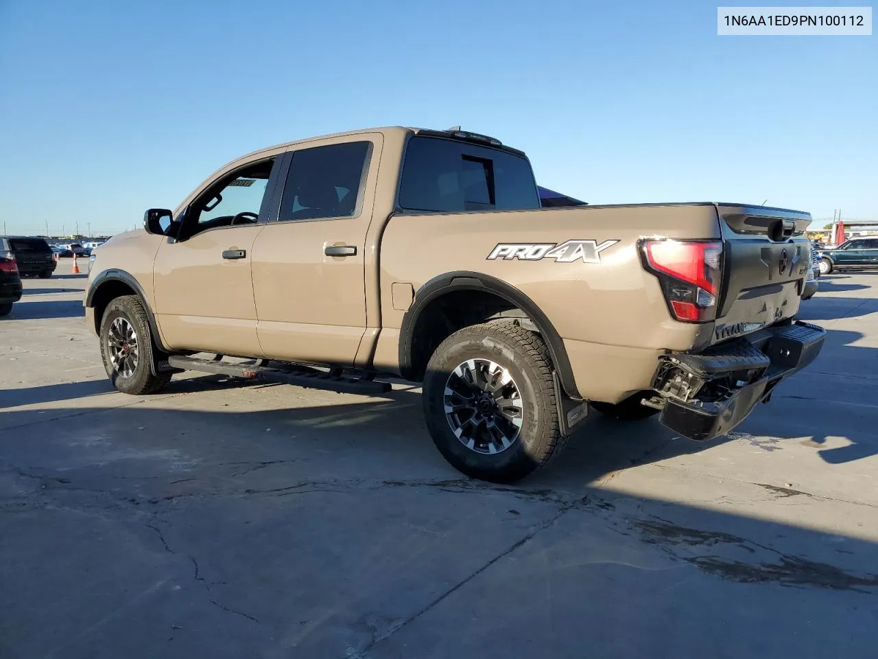 2023 Nissan Titan Sv VIN: 1N6AA1ED9PN100112 Lot: 73728524