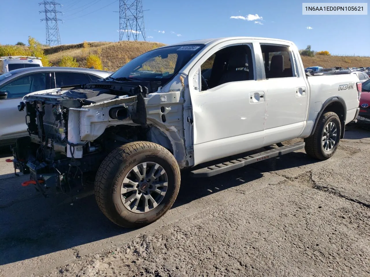 2023 Nissan Titan Sv VIN: 1N6AA1ED0PN105621 Lot: 74161054