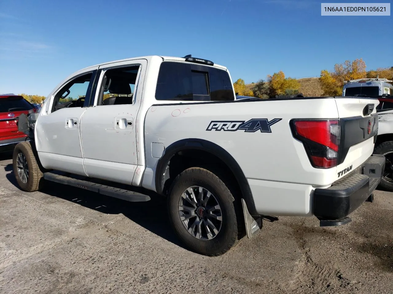 2023 Nissan Titan Sv VIN: 1N6AA1ED0PN105621 Lot: 74161054