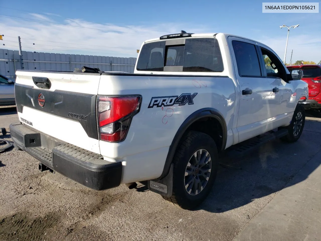 2023 Nissan Titan Sv VIN: 1N6AA1ED0PN105621 Lot: 74161054