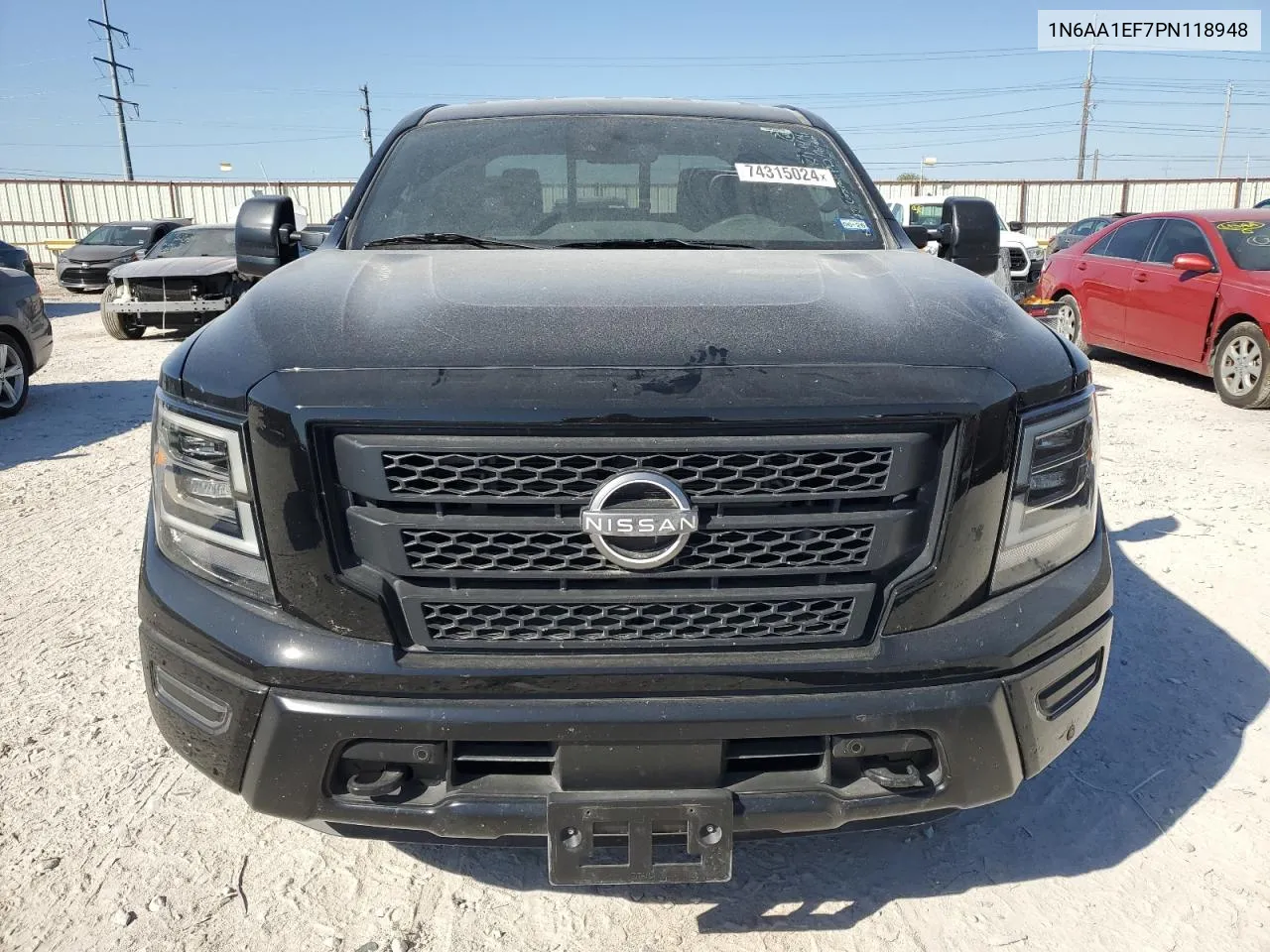 2023 Nissan Titan Sv VIN: 1N6AA1EF7PN118948 Lot: 74315024