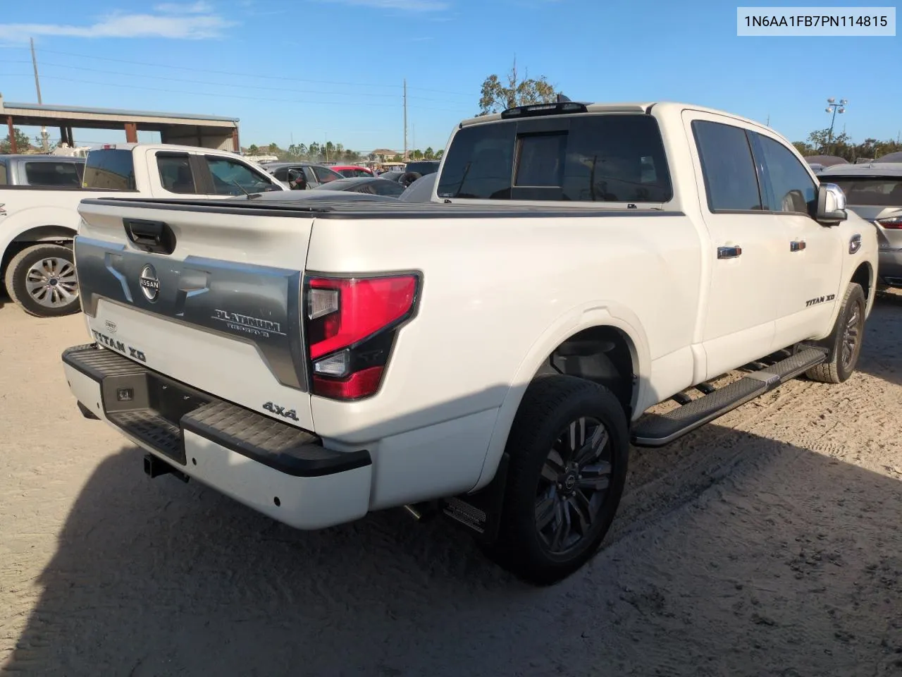 2023 Nissan Titan Xd Sv VIN: 1N6AA1FB7PN114815 Lot: 74887194