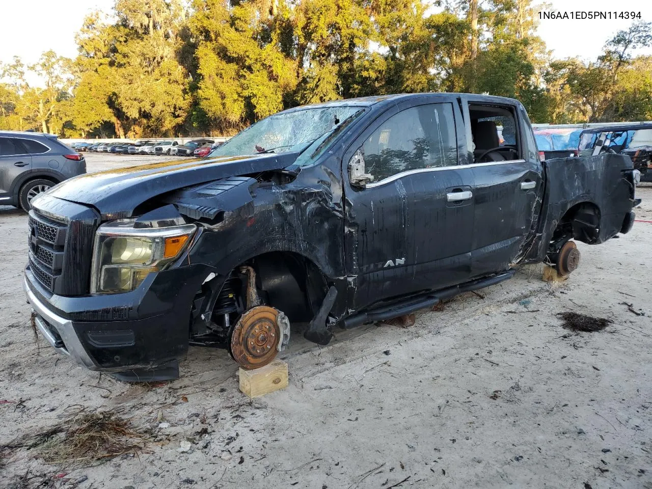 2023 Nissan Titan Sv VIN: 1N6AA1ED5PN114394 Lot: 75536914