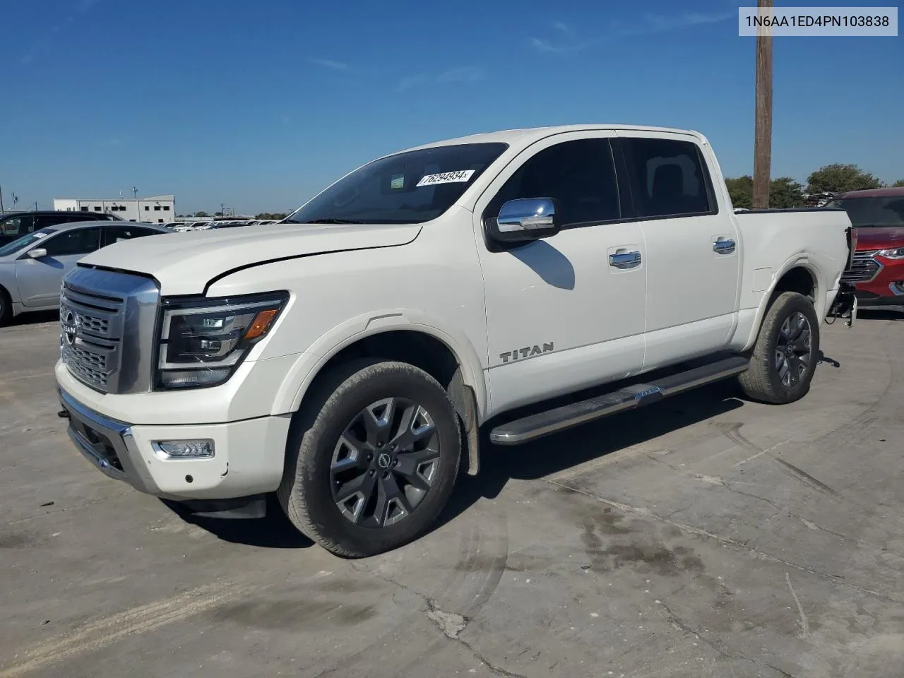 1N6AA1ED4PN103838 2023 Nissan Titan Sv