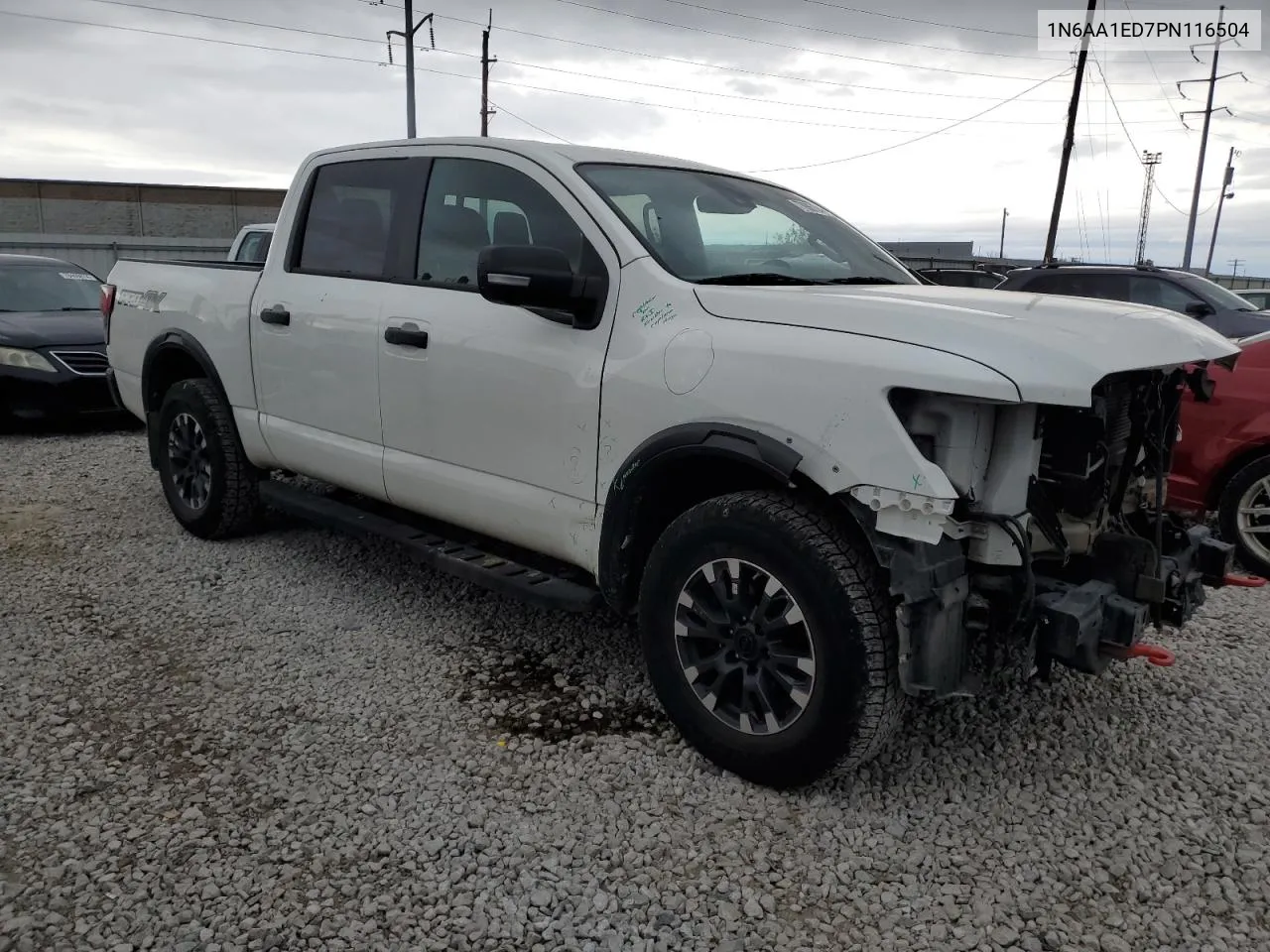 2023 Nissan Titan Sv VIN: 1N6AA1ED7PN116504 Lot: 77986734