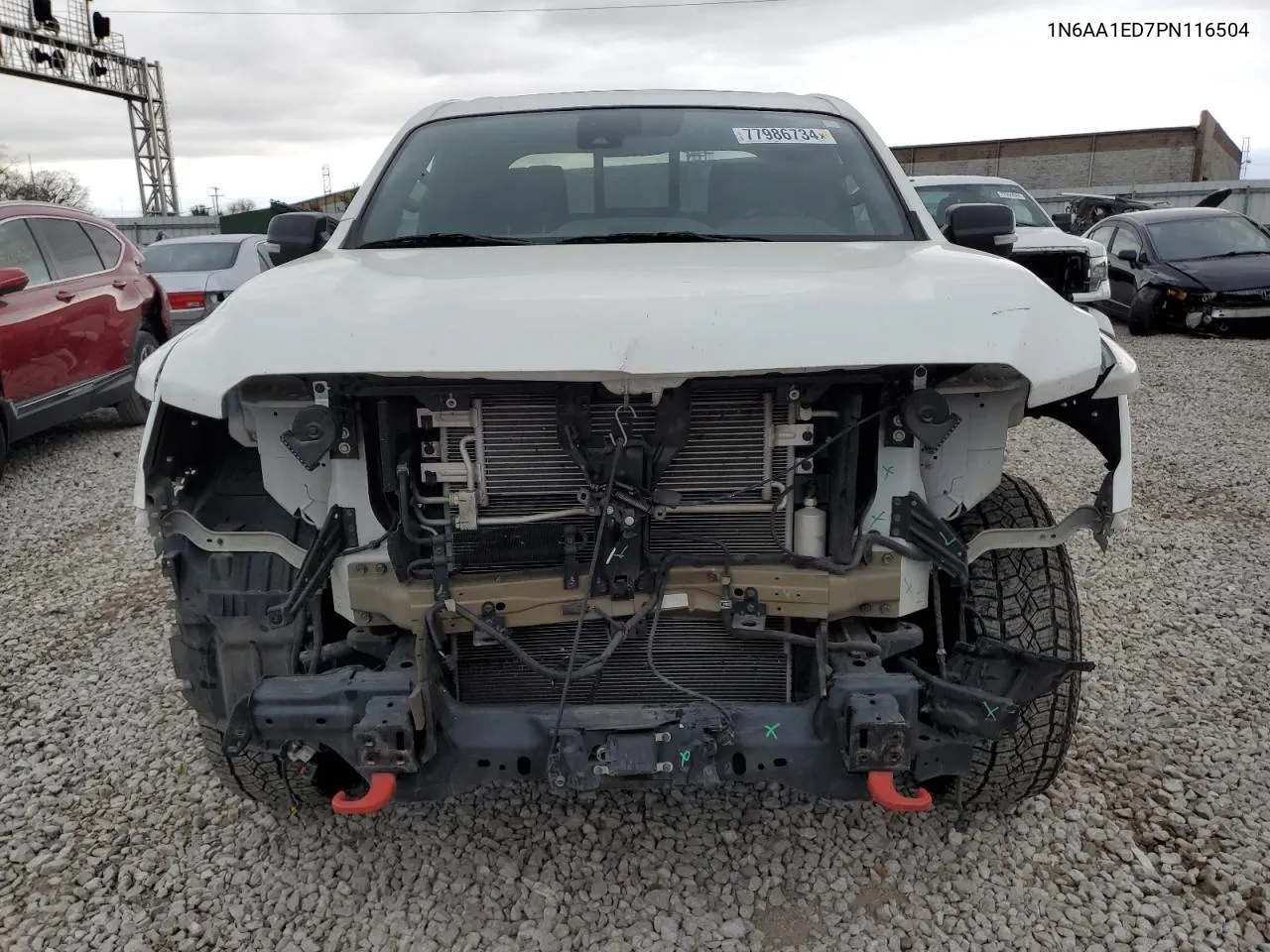 2023 Nissan Titan Sv VIN: 1N6AA1ED7PN116504 Lot: 77986734