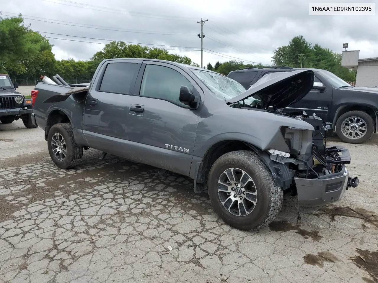 2024 Nissan Titan Pro-4X VIN: 1N6AA1ED9RN102395 Lot: 64389964