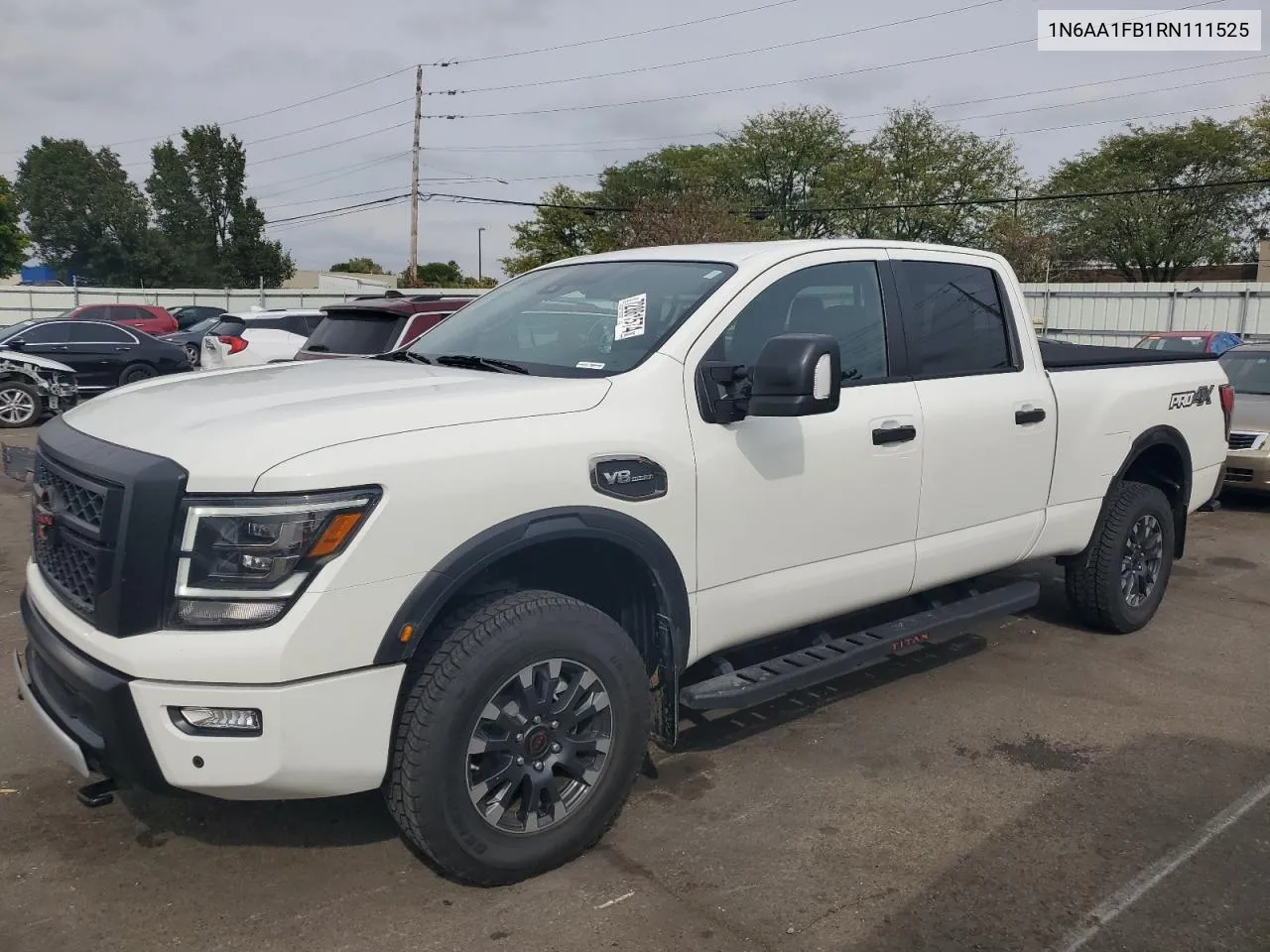 2024 Nissan Titan Xd Sv VIN: 1N6AA1FB1RN111525 Lot: 72861574