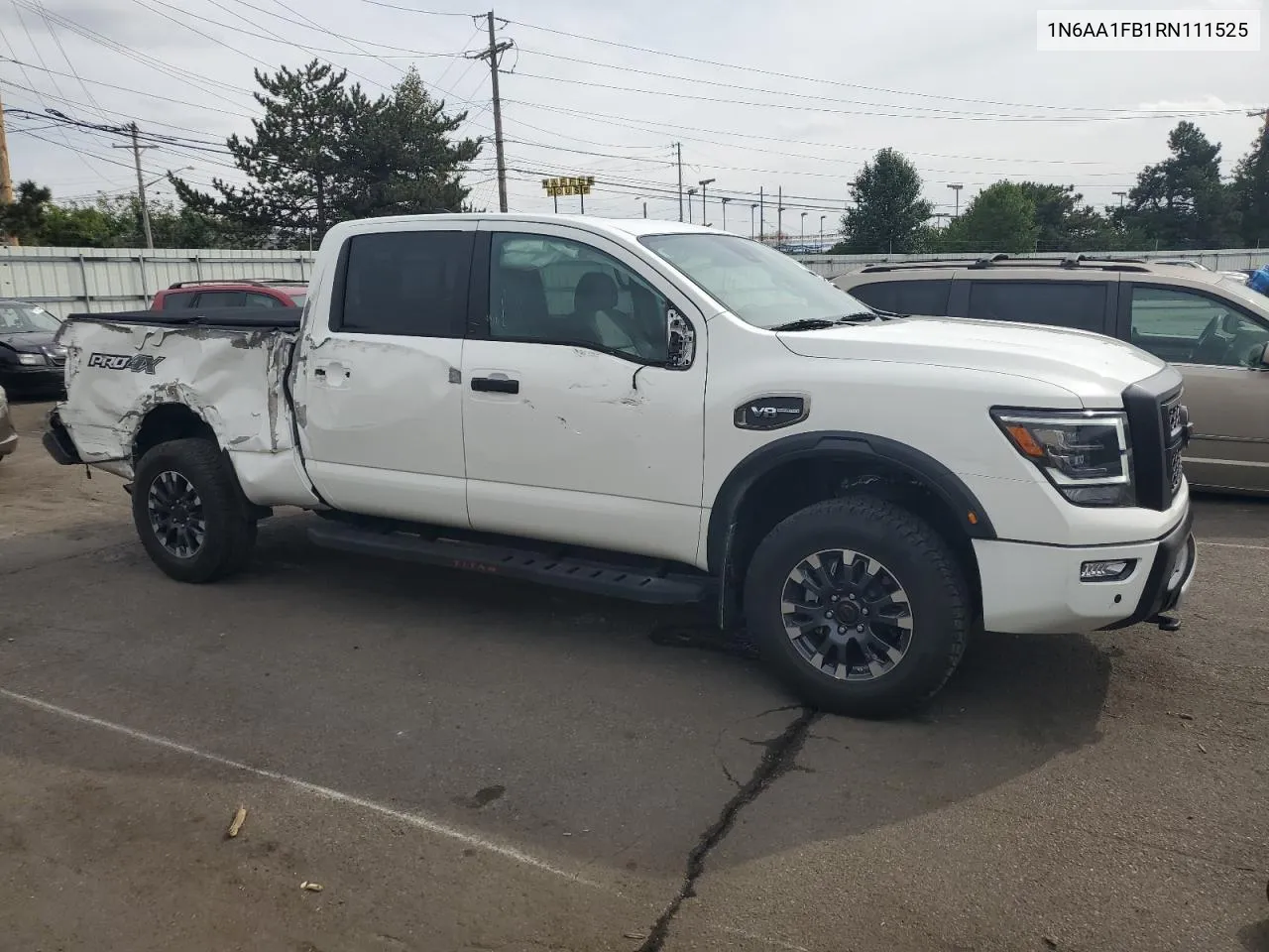 2024 Nissan Titan Xd Sv VIN: 1N6AA1FB1RN111525 Lot: 72861574