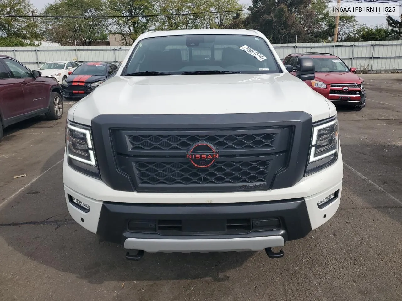 2024 Nissan Titan Xd Sv VIN: 1N6AA1FB1RN111525 Lot: 72861574