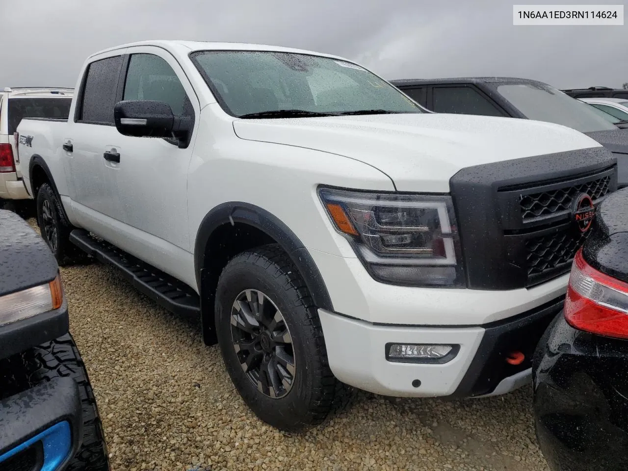 2024 Nissan Titan Pro-4X VIN: 1N6AA1ED3RN114624 Lot: 74500754