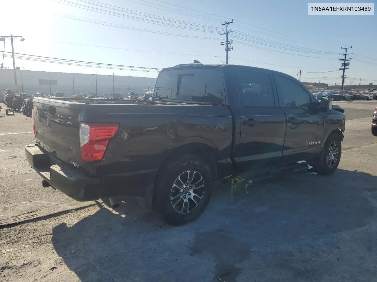 2024 Nissan Titan Sv VIN: 1N6AA1EFXRN103489 Lot: 77887154