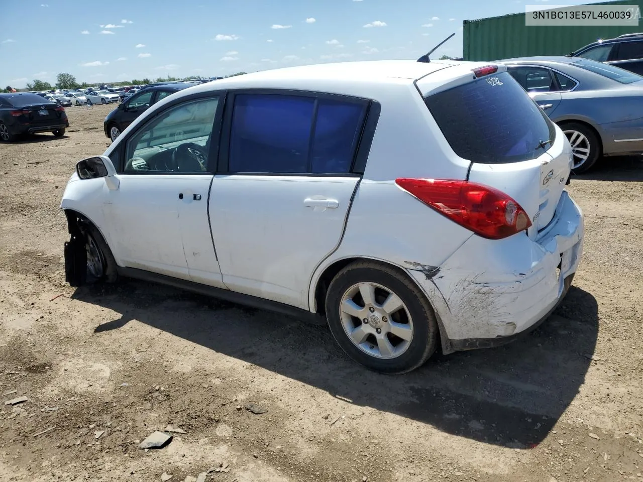 2007 Nissan Versa S VIN: 3N1BC13E57L460039 Lot: 57805644