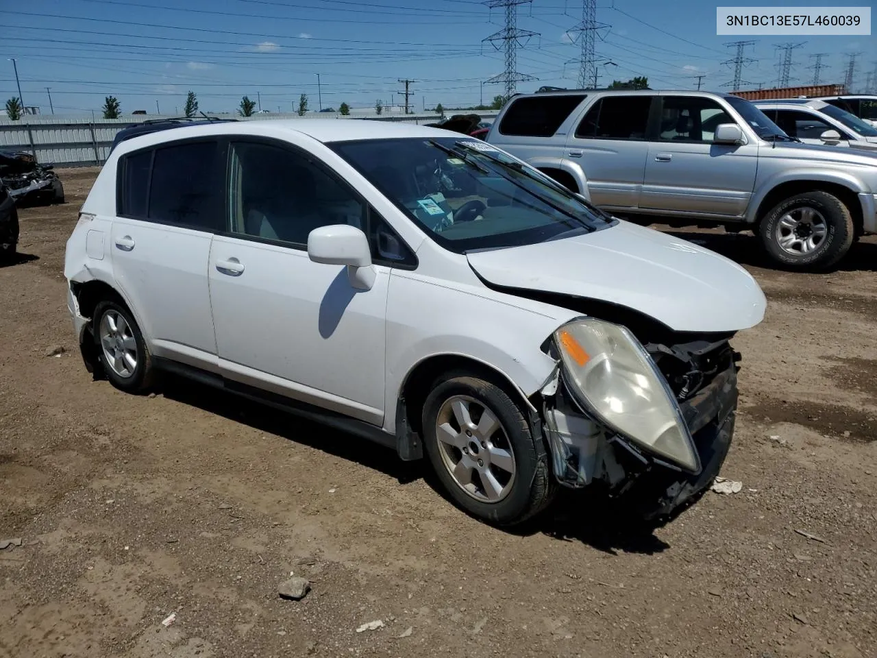 3N1BC13E57L460039 2007 Nissan Versa S