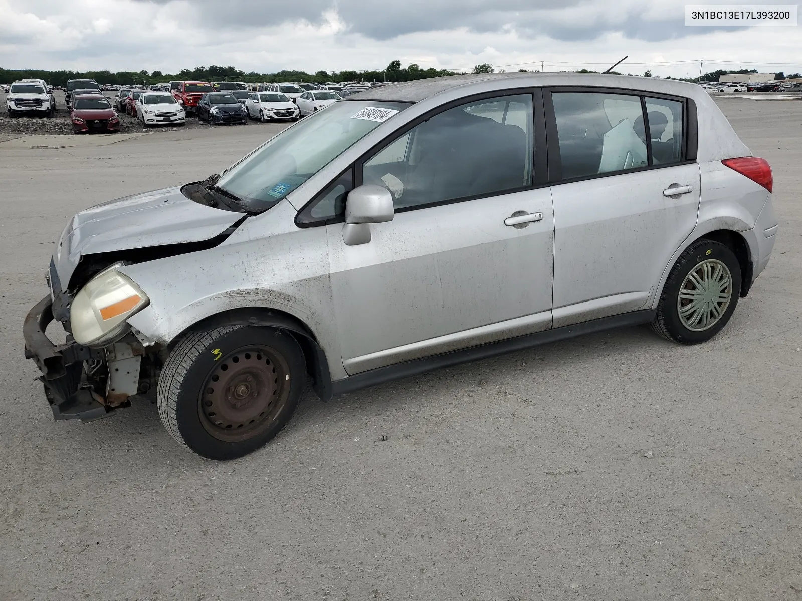 2007 Nissan Versa S VIN: 3N1BC13E17L393200 Lot: 63468884