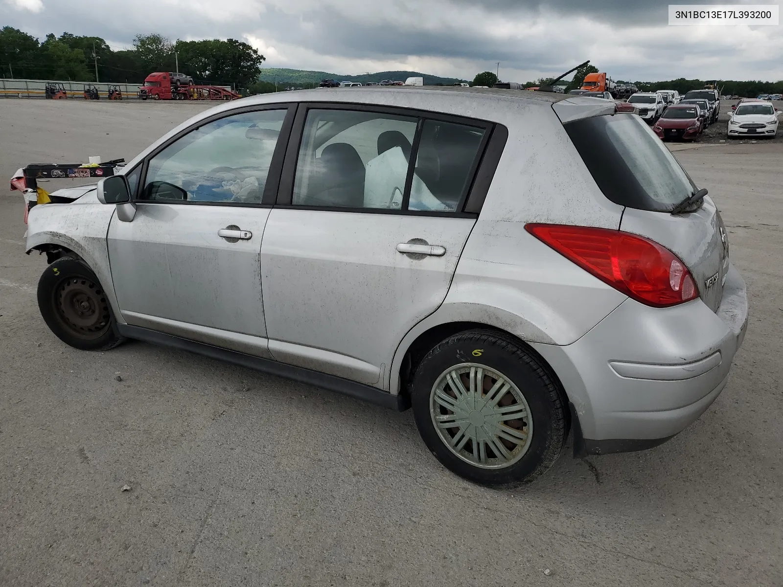 2007 Nissan Versa S VIN: 3N1BC13E17L393200 Lot: 63468884