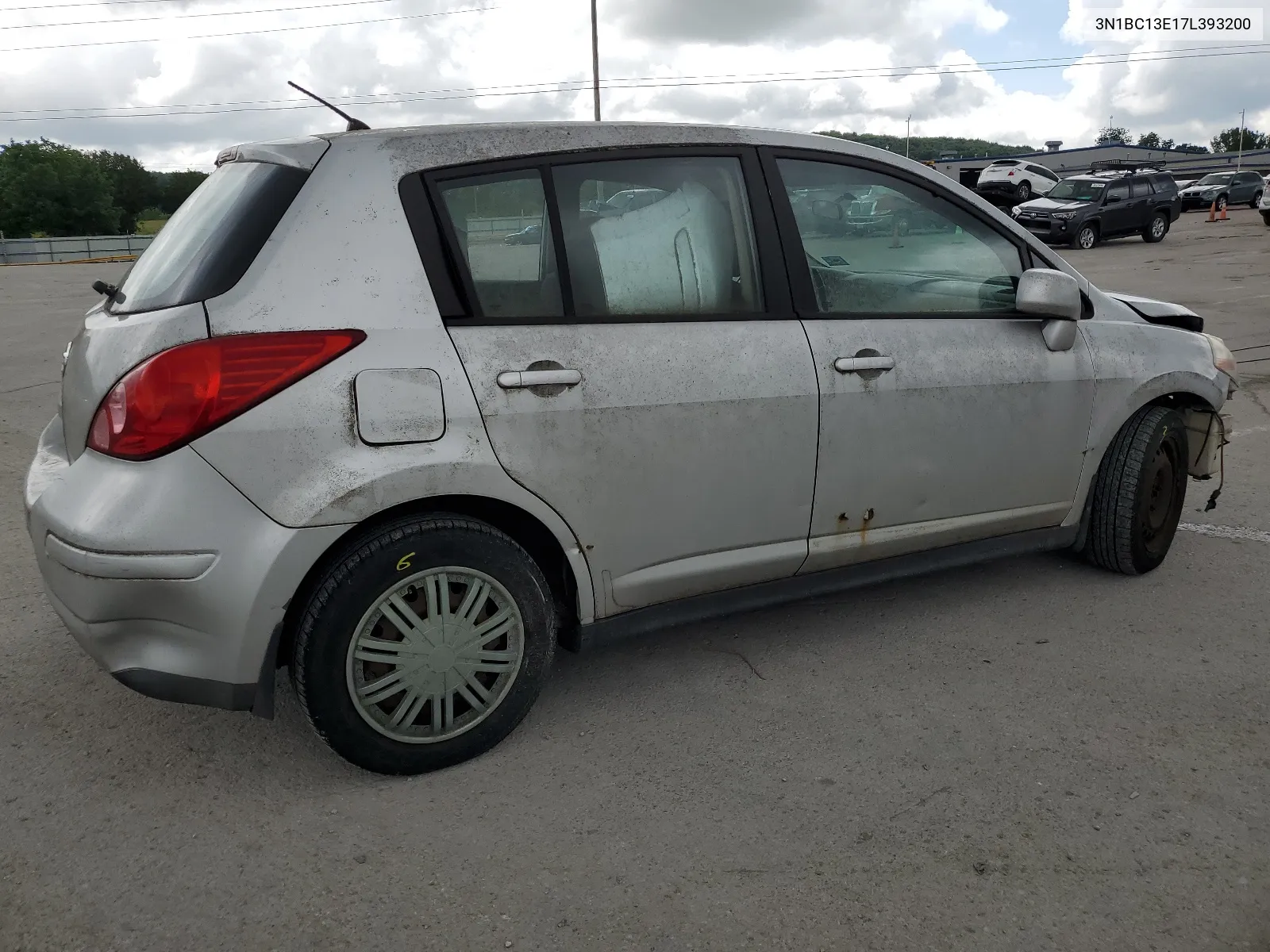 2007 Nissan Versa S VIN: 3N1BC13E17L393200 Lot: 63468884