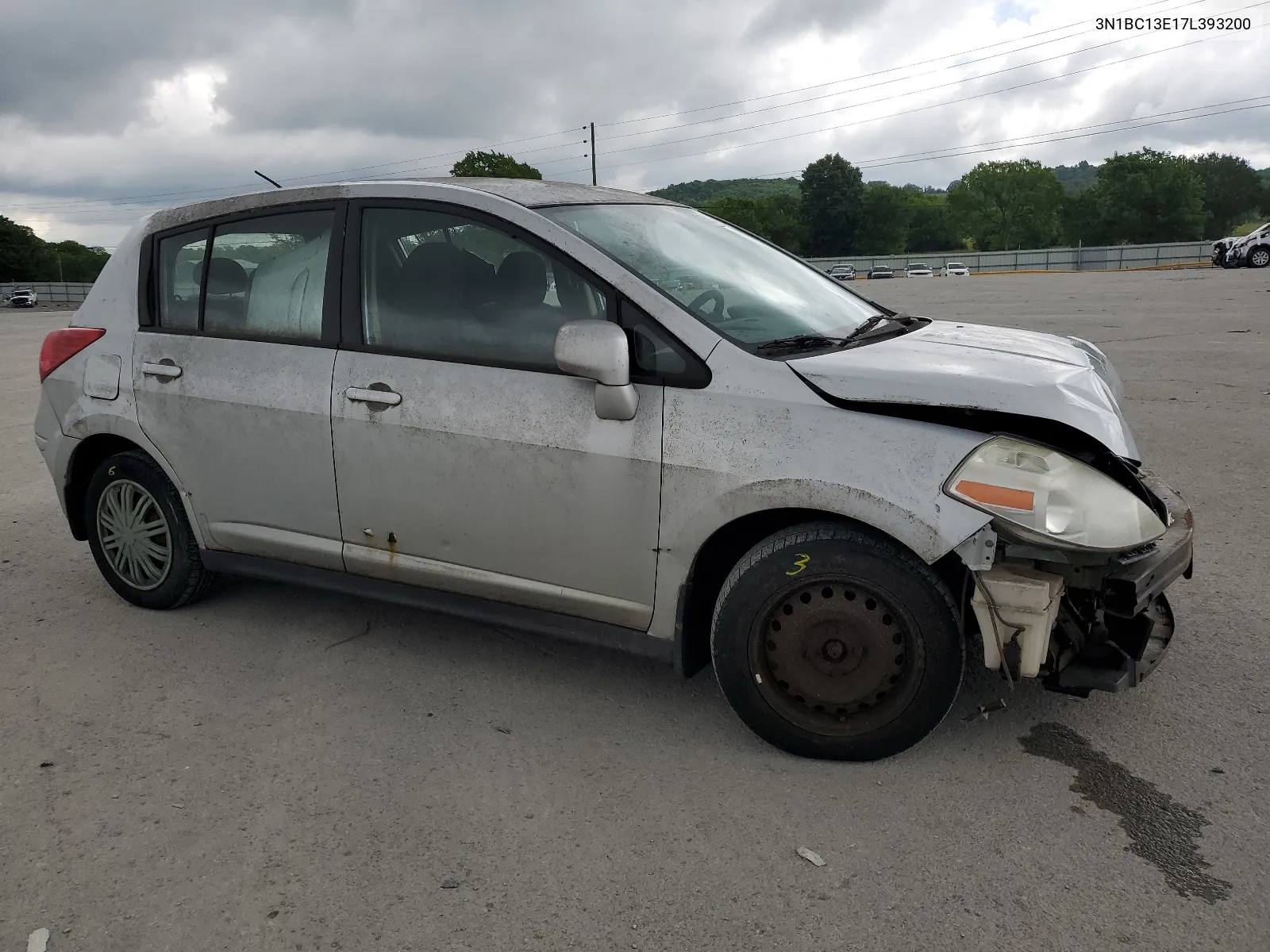 2007 Nissan Versa S VIN: 3N1BC13E17L393200 Lot: 63468884